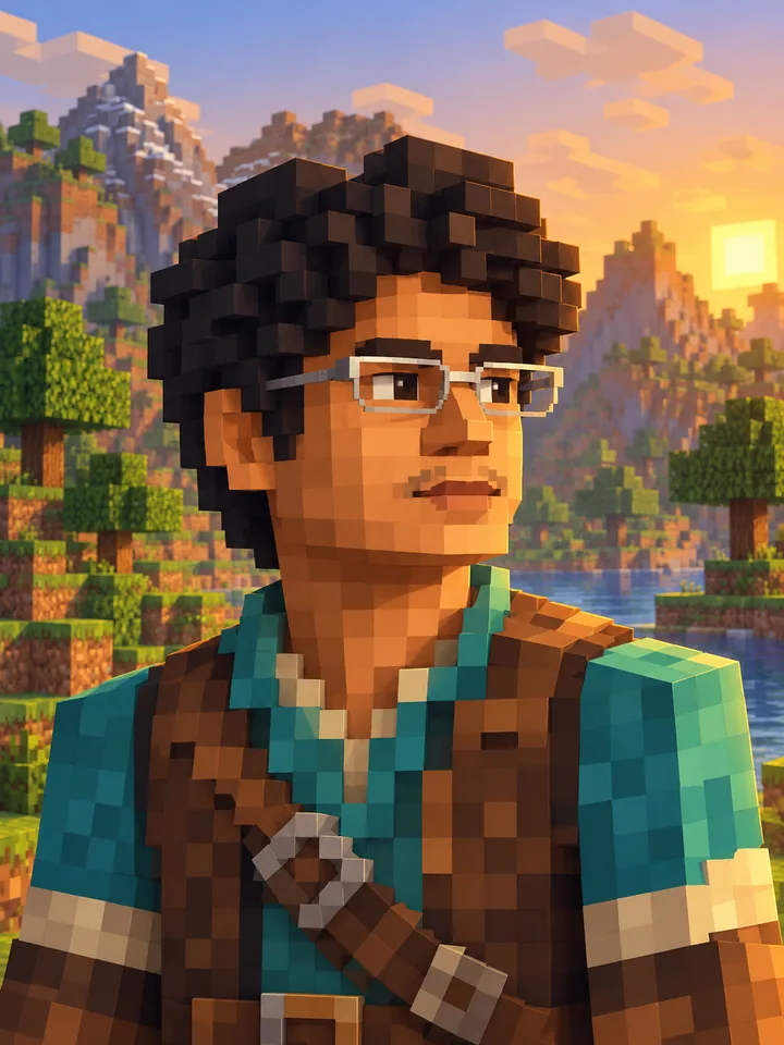 Sagnick Dutta, voxel portrait